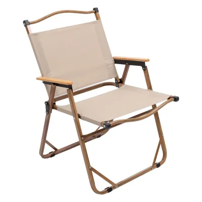 Стілець для кемпінгу складаний 52*53*77 см з алюмінієвим каркасом