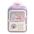 Копилка-сейф детская Pig с кодовым замком и отпечатком пальца, сиреневый