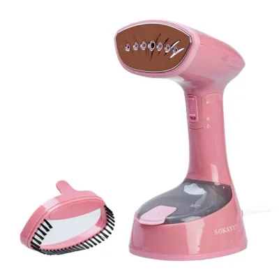 Ручний відпарювач SOKANY SK-GT-3065 складаний, рожевий