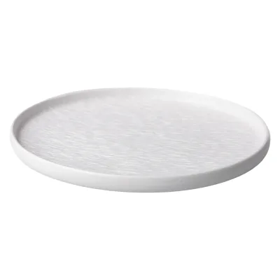 Тарелка фарфоровая в скандинавском стиле 20 см, белый