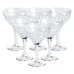 Набір креманок для шампанського під кришталь 6 штук по 290 мл, прозорий