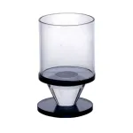 Подсвечник декоративный Parallels стеклянный 10 см