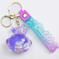 Брелок для ключів Bubble 5*5,5 см, бузковий