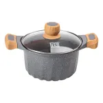 Каструля алюмінієва MGC з антипригарним покриттям 3 л, сірий