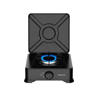 Настольная газовая плита SOKANY SK-07005 одноконфорочная для баллонного газа