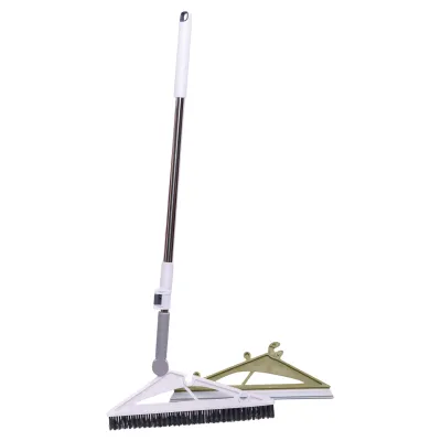 Швабра комбинированная 2 в 1 со щеткой и ракелем
