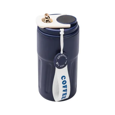 Термочашка Coffee 500 мл з датчиком температури, синій Термочашка Coffee 500 мл з датчиком температури, синій