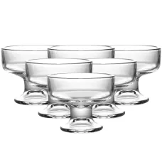 Набор креманок Lirmartur 6 штук по 190 мл, прозрачный