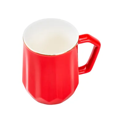 Чашка фарфоровая Fine Ceramics 400 мл, красный Чашка фарфоровая Fine Ceramics 400 мл, красный