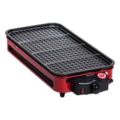 Электрический гриль-барбекю SOKANY SK-6112 2 в 1 1500 Вт, красный