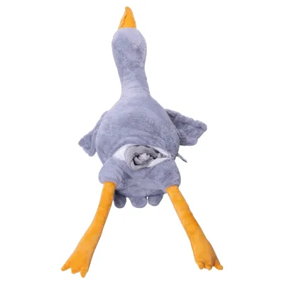 Гусь-обнимусь 3в1 плед подушка-игрушка, серый