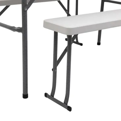 Набор мебели складной стол и 2 лавки 112*61*72 см