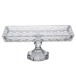 Ваза для фруктов стеклянная 27,5*13,5*10,5 см прямоугольная, facet