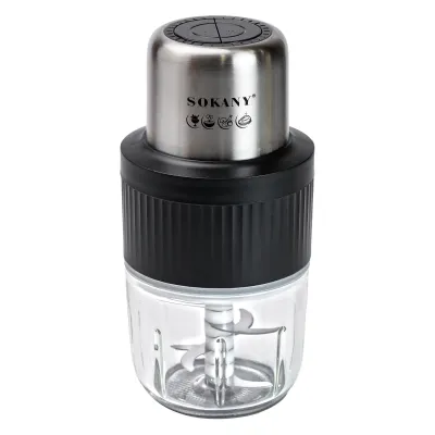 Чоппер измельчитель Sokany SK-YM-7032 многофункциональный, черный