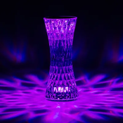 Светильник-ночник Crystal Rose с проекцией и пультом ДУ, разные цвета Светильник-ночник Crystal Rose с проекцией и пультом ДУ, разные цвета