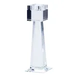 Подсвечник стеклянный Geometry 20.5 см