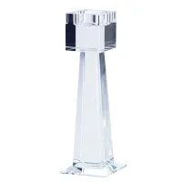 Подсвечник стеклянный Geometry 20.5 см