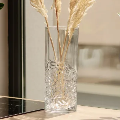 Ваза декоративна Novare 29.5 см із товстого скла