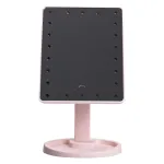 Косметическое зеркало с LED-подсветкой 22 светодиода, розовый Косметическое зеркало с LED-подсветкой 22 светодиода, розовый