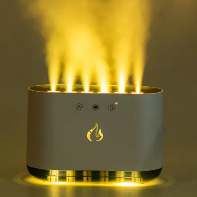 Увлажнитель воздуха с RGB-подсветкой и синхронизацией с музыкой 900 мл, белый Увлажнитель воздуха с RGB-подсветкой и синхронизацией с музыкой 900 мл, белый