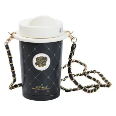 Термокружка CC•KU 460 мл с крышкой флип топ, черный