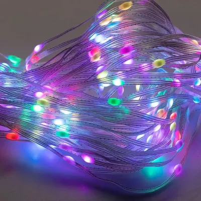 Розумна гірлянда Smart штора 200 LED 3*2 м з керуванням зі смартфона, мультиколор