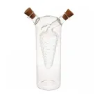 Бутылка для масла и уксуса двойная Vine 80/300 мл стеклянная