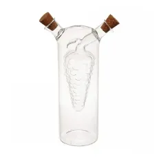 Бутылка для масла и уксуса двойная Vine 80/300 мл стеклянная