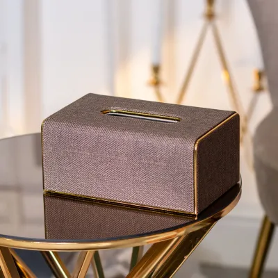 Салфетница текстильная 21х13,5х9 см, коричневый Салфетница текстильная 21х13,5х9 см, коричневый