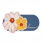 Коврик влагопоглощающий для ванной комнаты 75*45 см, синий