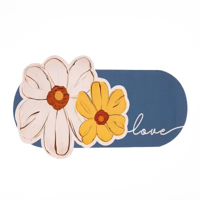 Килимок вологопоглинаючий для ванної кімнати 75*45 см, синій