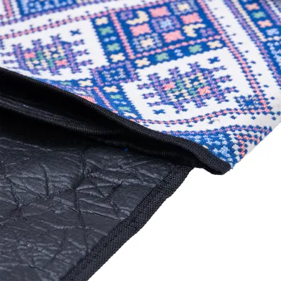 Коврик для пикника жаккардовый 145*200 см, синий