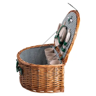 Корзина для пикника на 4 персоны 41*31*22 см