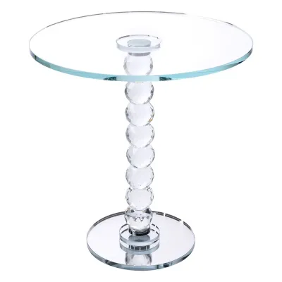 Тортовница на ножке Crystal стеклянная 32 см