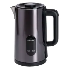 Электрочайник SOKANY SK-09019 дисковый 2 л, серый