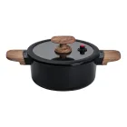 Кастрюля алюминиевая MGC с антипригарным покрытием 2.5 л, черный