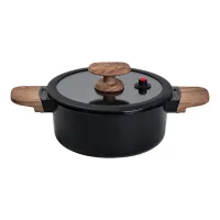 Каструля алюмінієва MGC з антипригарним покриттям 2.5 л, чорний