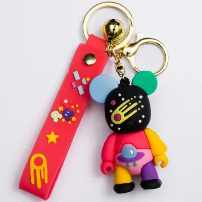 Брелок для ключей Bearbrick 4*6,5 см (рандом)