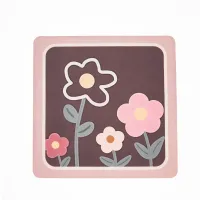 Коврик диатомитовый для ванной комнаты 58*57 см, коричневый