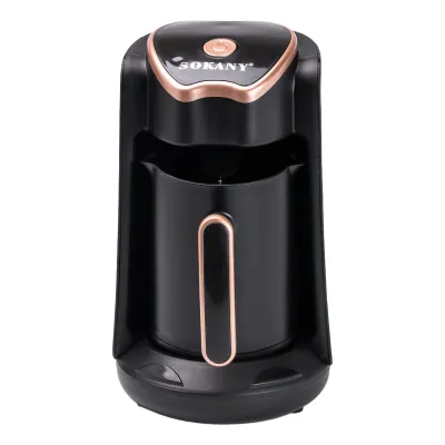 Электрическая турка для кофе SOKANY SK-04008 250 мл, черный с золотом Электрическая турка для кофе SOKANY SK-04008 250 мл, черный с золотом