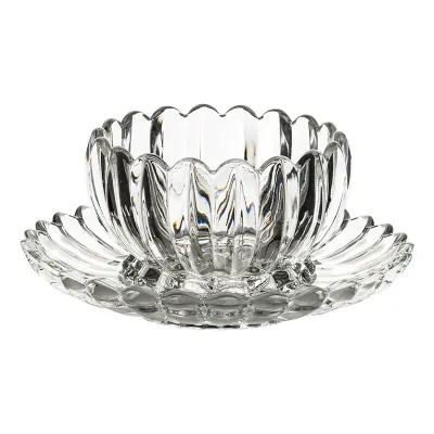 Набор для десертов Цветок Лотоса пиала с блюдцем