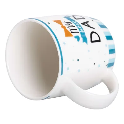 Чашка порцелянова MY BEST DAD 450 мл для тата Чашка порцелянова MY BEST DAD 450 мл для тата