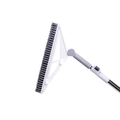 Швабра комбинированная 2 в 1 со щеткой и ракелем