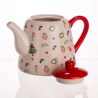 Заварювальний чайник Merry Christmas порцеляновий 1 л
