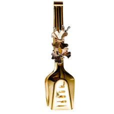 Щипцы сервировочные из нержавеющей стали Food Clip 21,5 см