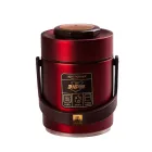 Термос для еды King Boss 1,5 л с двумя контейнерами из нержавеющей стали, красный