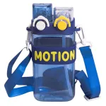 Бутылка для воды MOTION 550 мл с двойным открыванием, синий