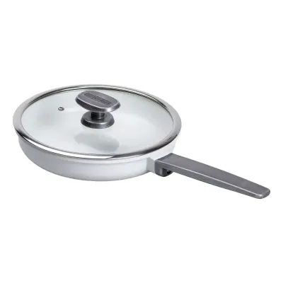 Сковорода універсальна MGC Designed алюмінієва 24 см з антипригарним покриттям, білий Сковорода універсальна MGC Designed алюмінієва 24 см з антипригарним покриттям, білий