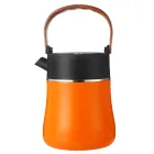 Чайник-термос 700 мл с заварником и датчиком температуры, оранжевый