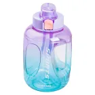 Пляшка для води спортивна з трубочкою 1.6 л